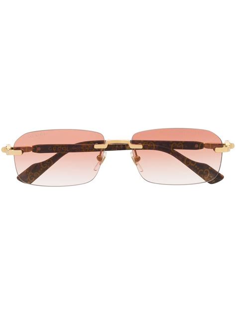 gucci sonnenbrille ohne rahmen|Gucci sonnenbrille damen.